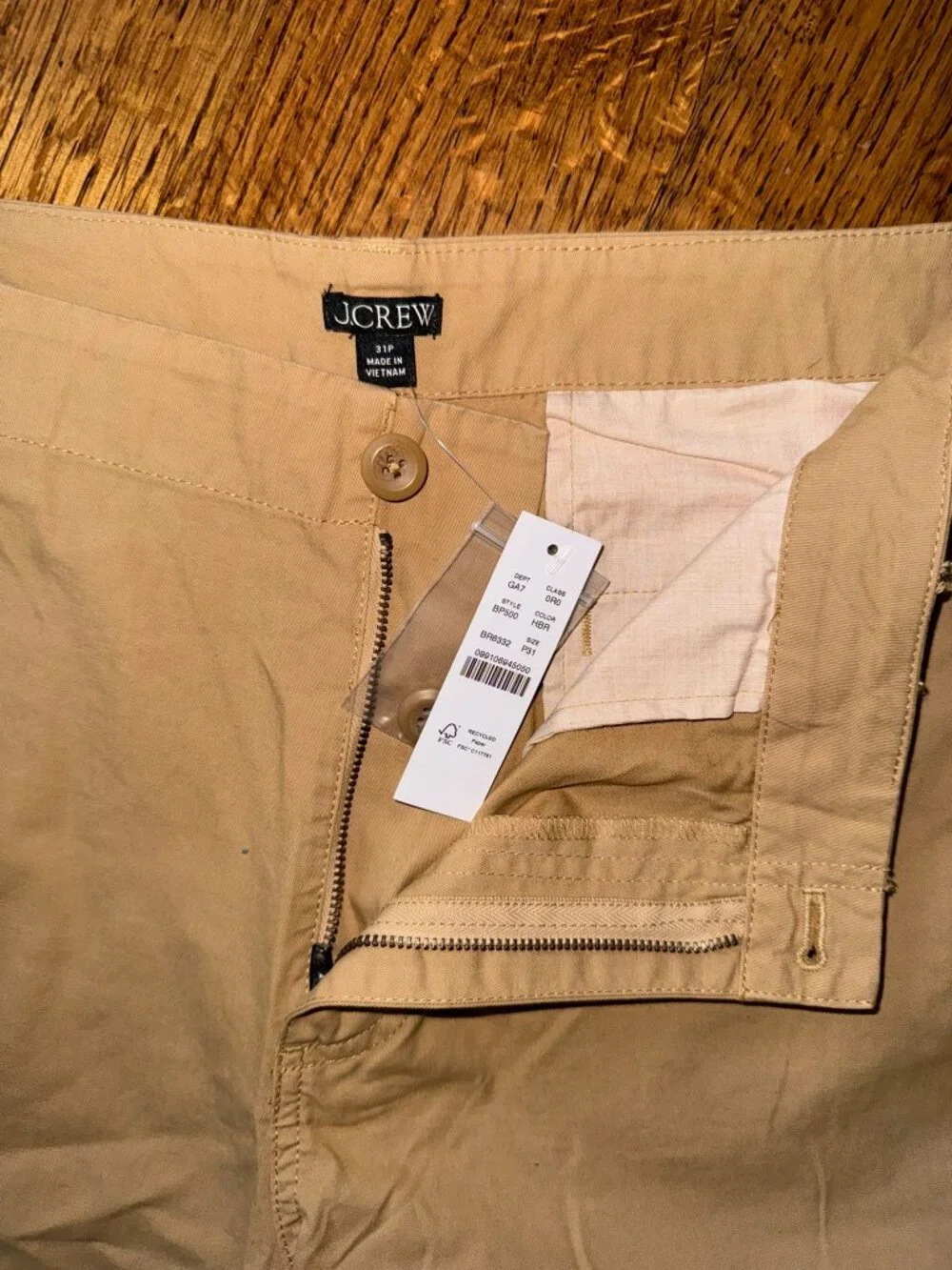 J. Crew size 31p